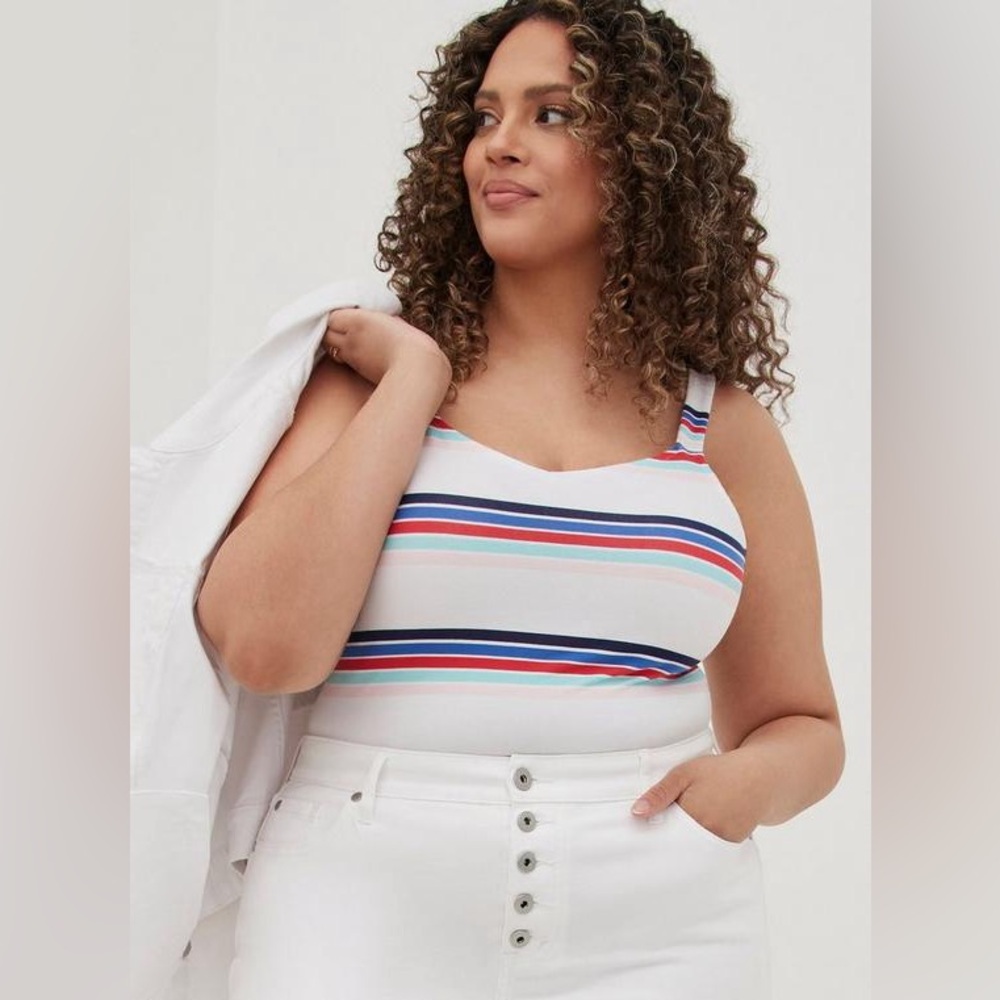 Torrid NWT - Striped Tank Top 3x